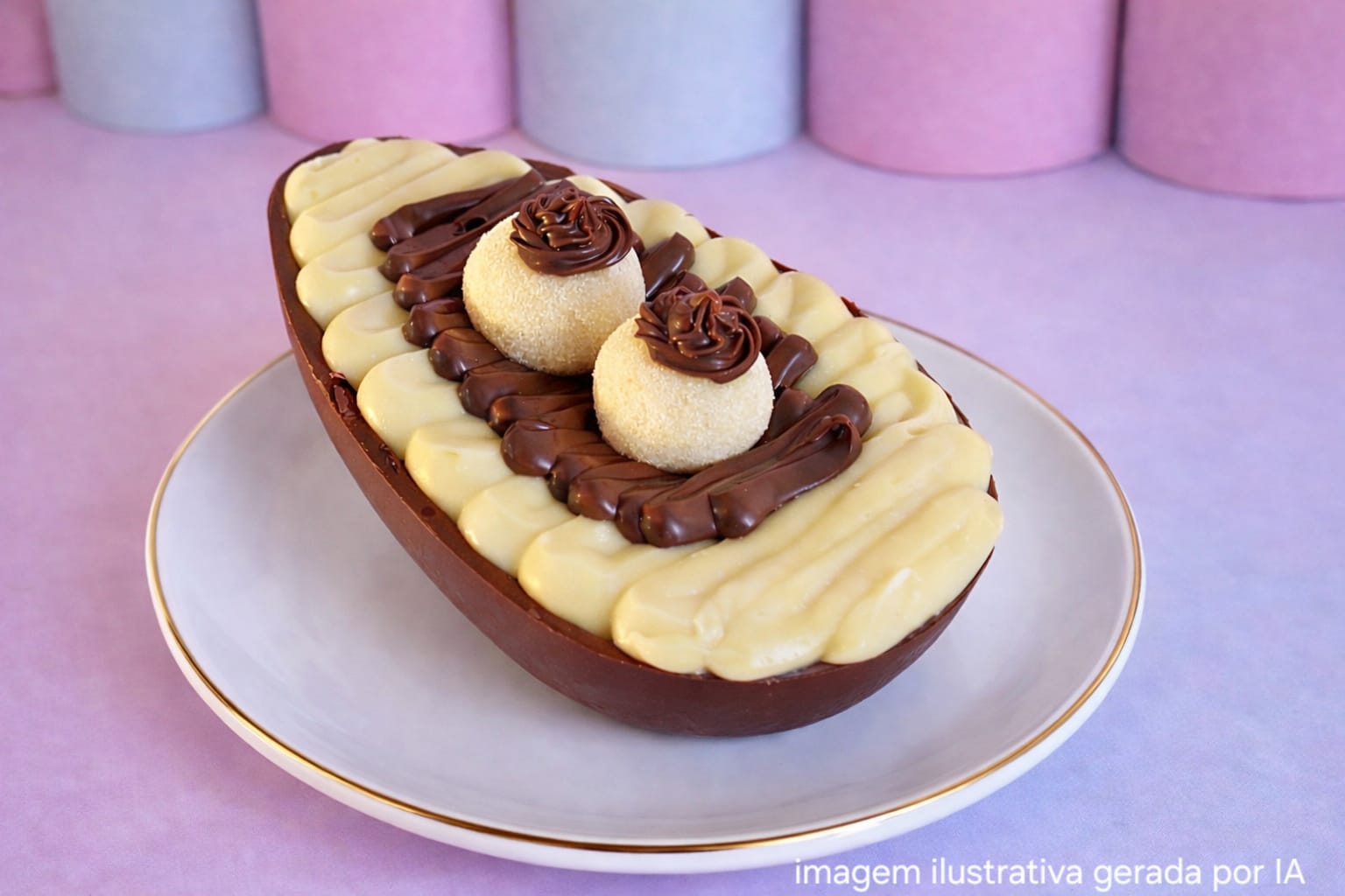 Ovo Ninho com Nutella